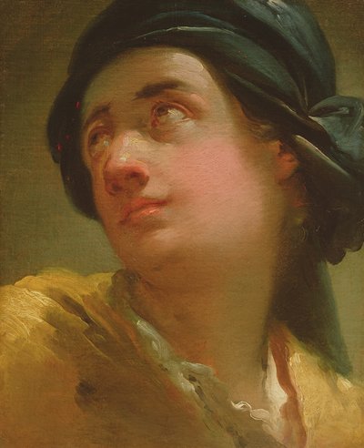 Study of the Head of a Youth by Ubaldo Gandolfi